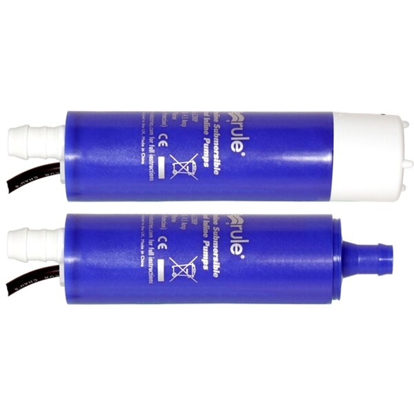 Rule Il200 Plus In-Line Submersible Pump 24V 2.8 Gpm IL200P-24 - main